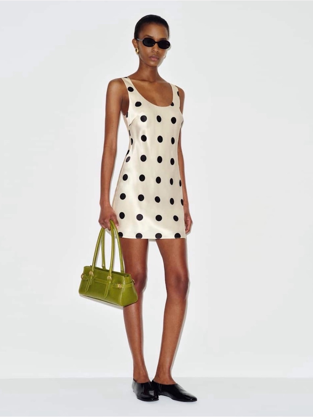 Reformation mini polka dot dress NWT never worn!